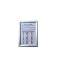 0927 РАМКА ЗА СПИСОК НА СТАНАРИ А5 TEH-TEL